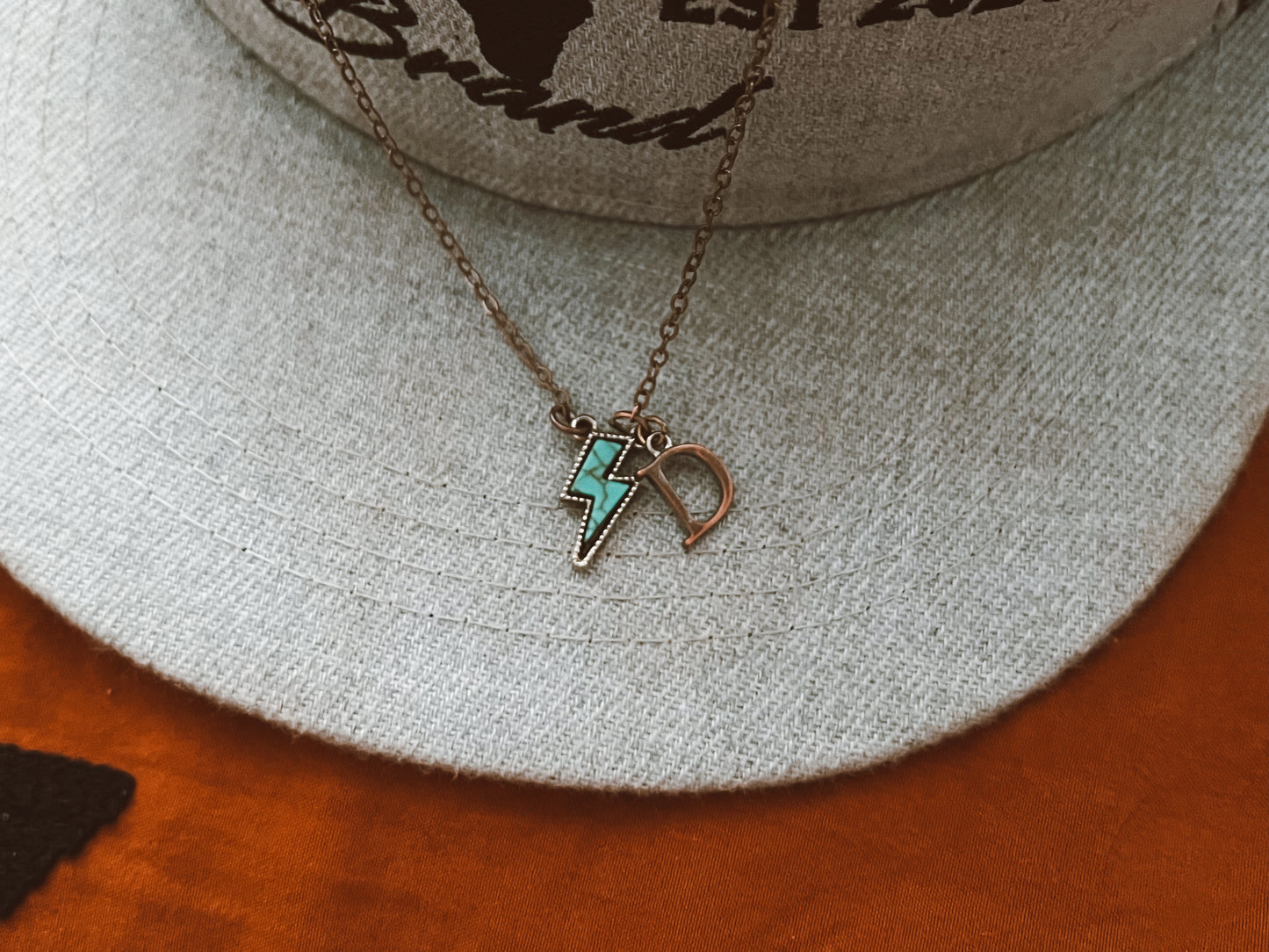 Custom Initial Lightning Bolt Necklace – Everyday Layering Jewelry