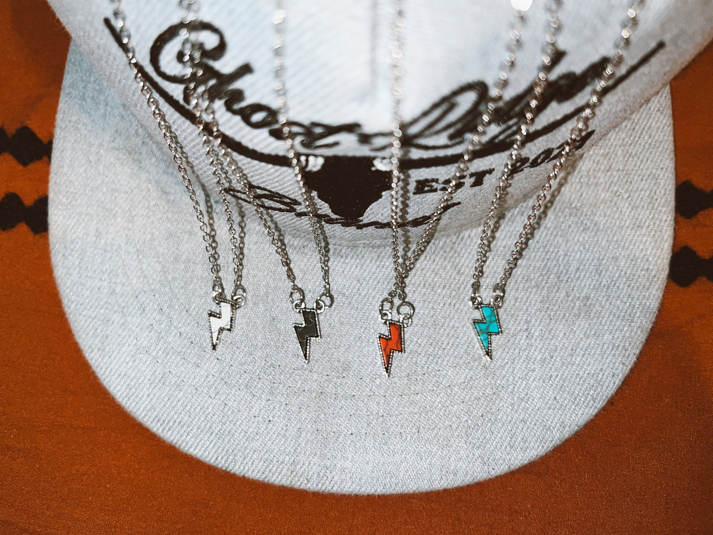 Custom Initial Lightning Bolt Necklace – Everyday Layering Jewelry